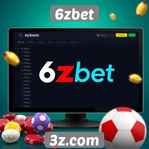 Seleção de jogos e apostas no 6zbet