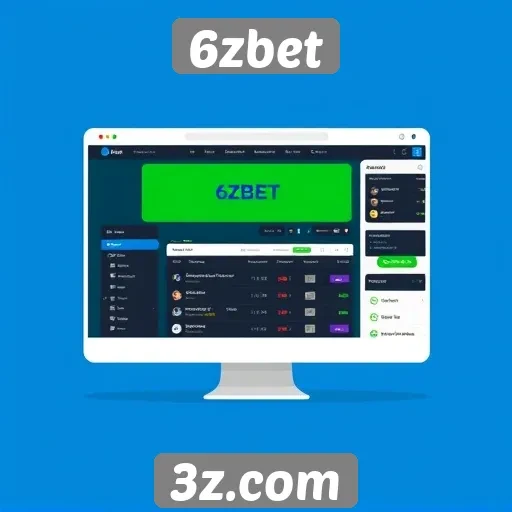 Análise da interface do usuário no site 6zbet